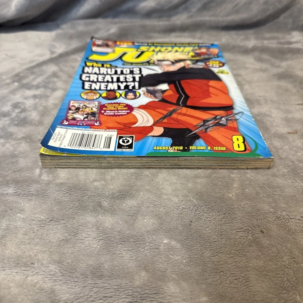 Shonen Jump magazine #92 August 2010, Volume 8, Issue 8 Used With Card